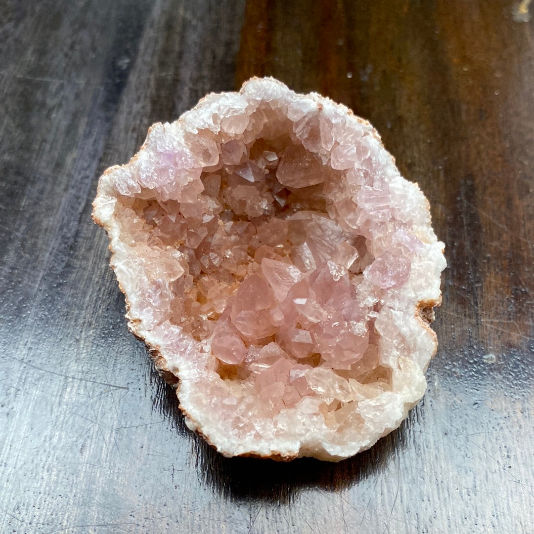 Pink Amethyst Geode Raw