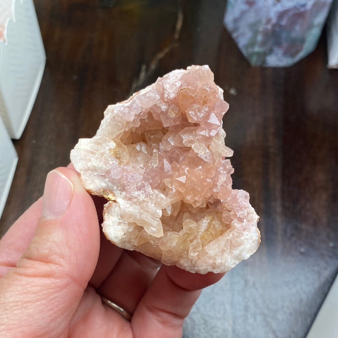 Pink Amethyst Geode Raw