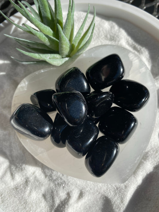 Black Obsidian Tumble