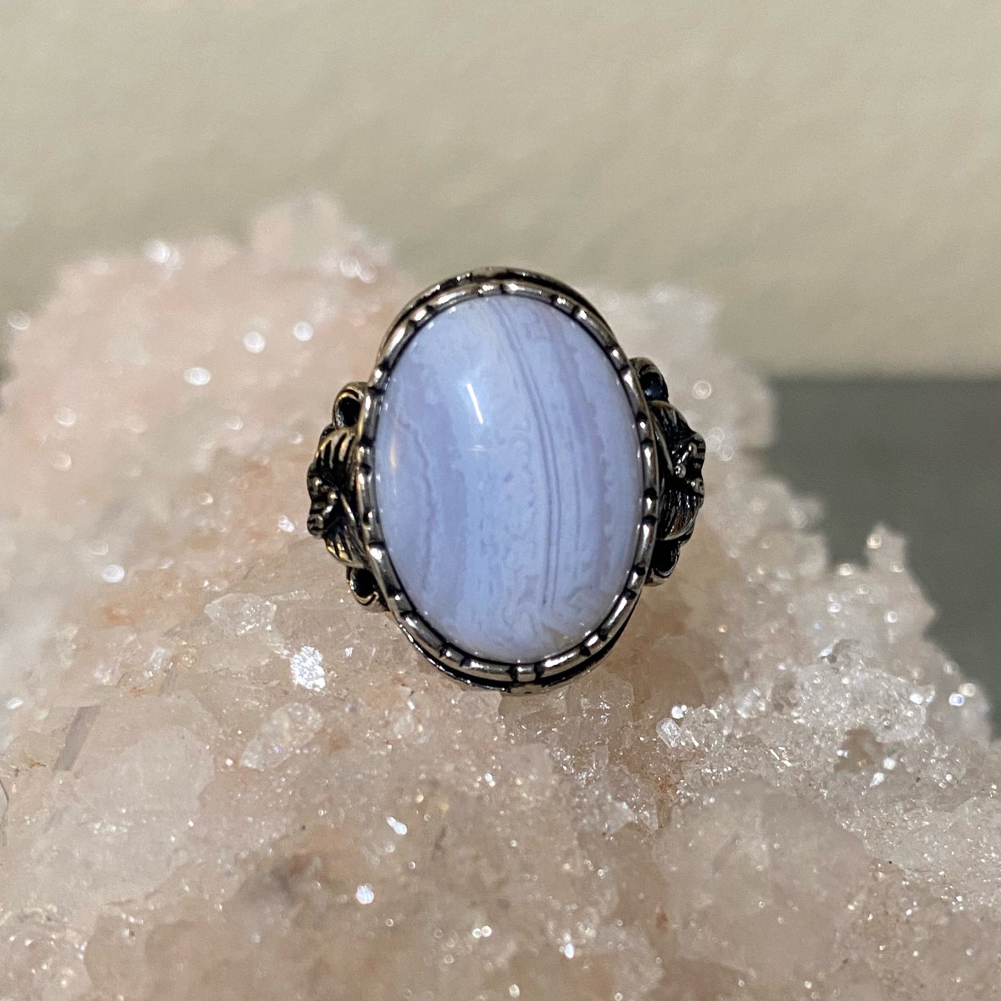 Blue Lace Ring