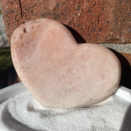 Pink Amethyst Heart