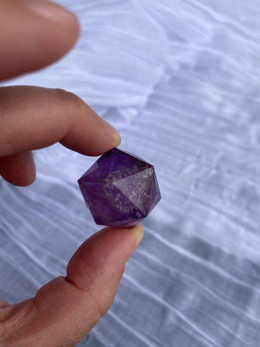 Amethyst Diamond Carvigns