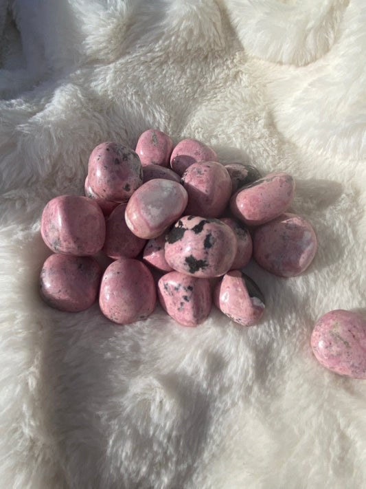 Peruvian Rhodonite Tumble