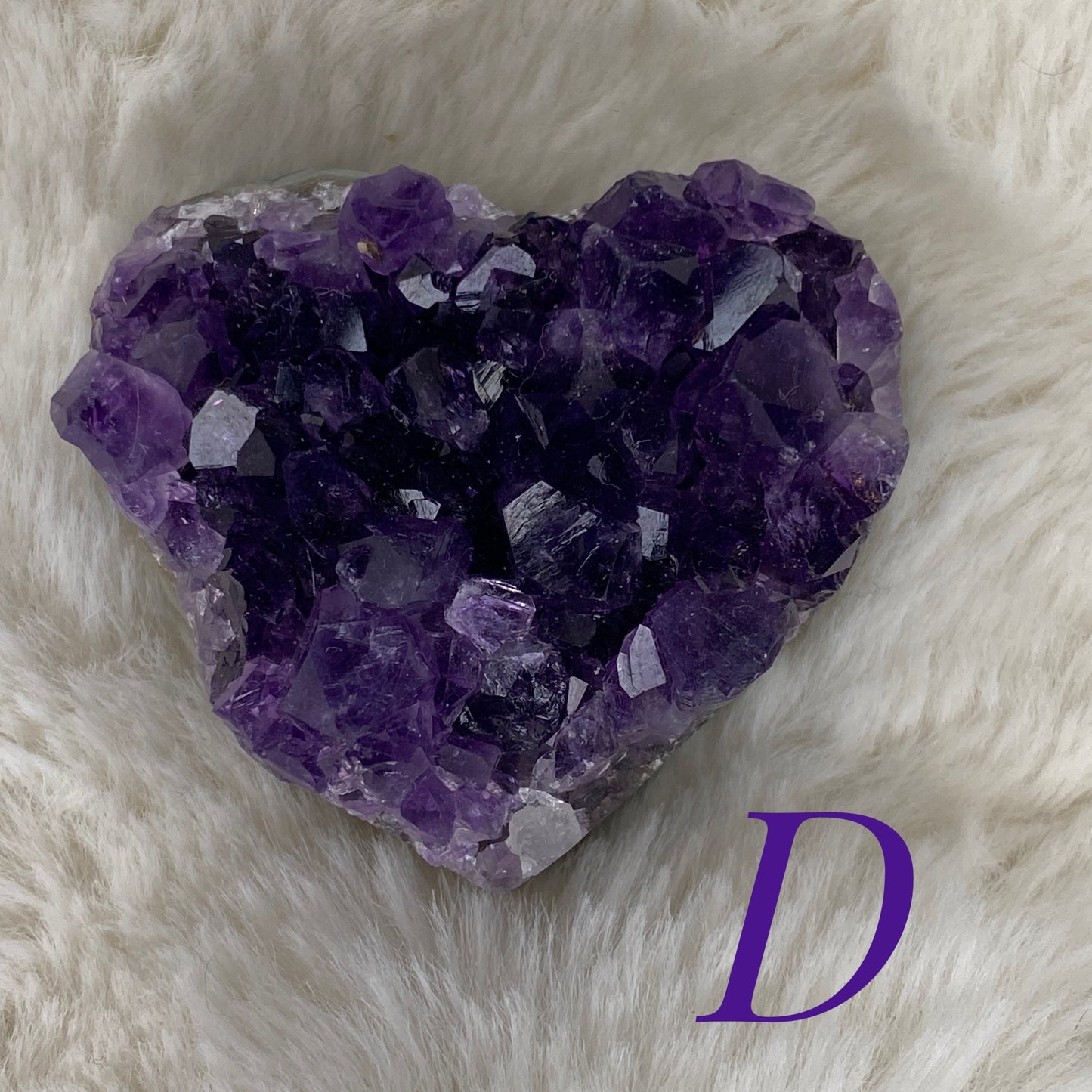 Amethyst Heart