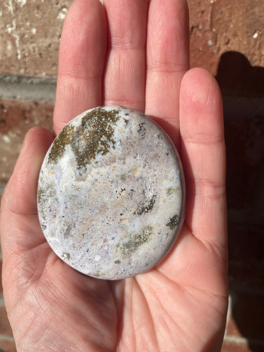 Ocean Jasper Palmstone