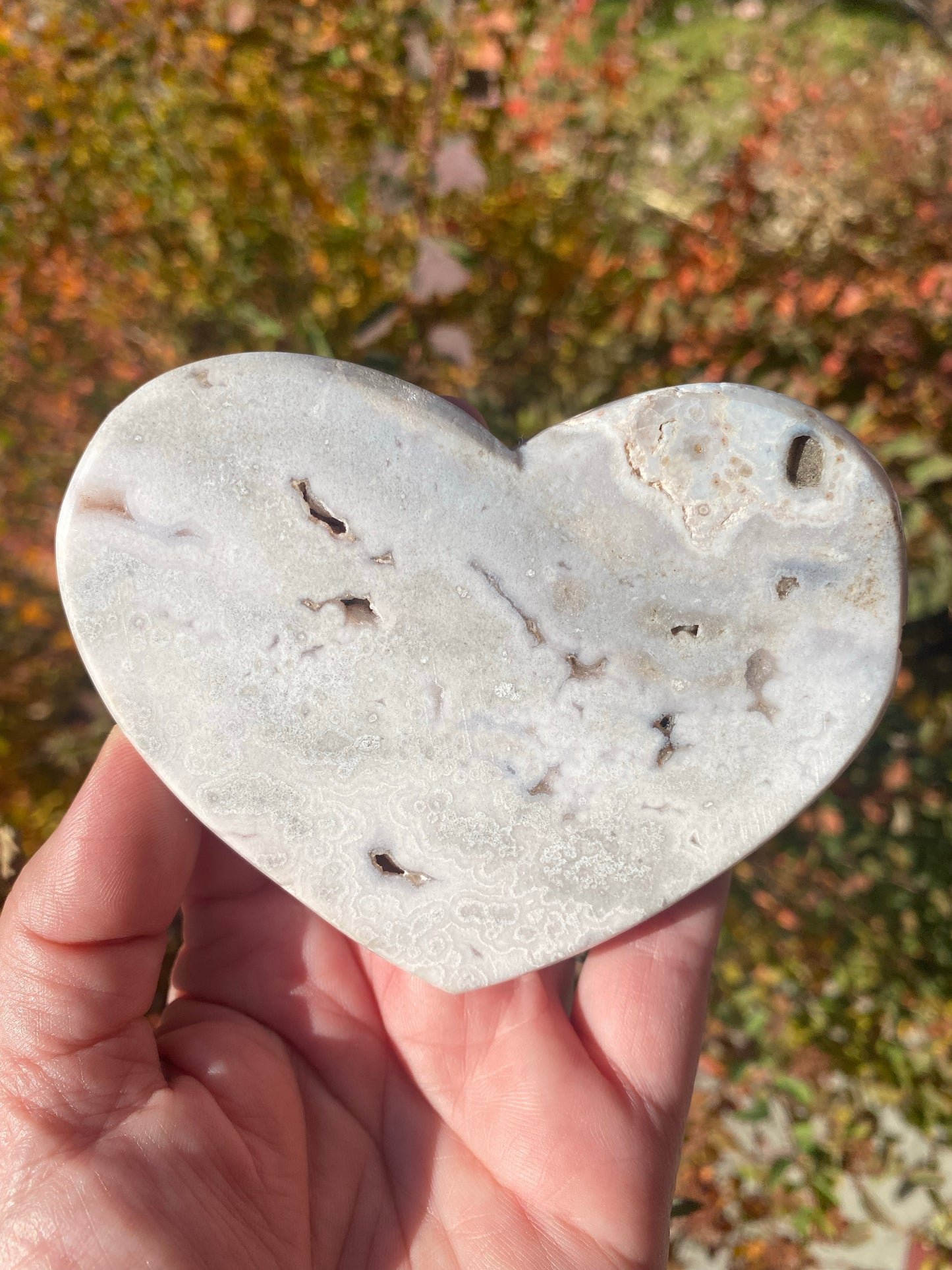 Pink Amethyst Heart