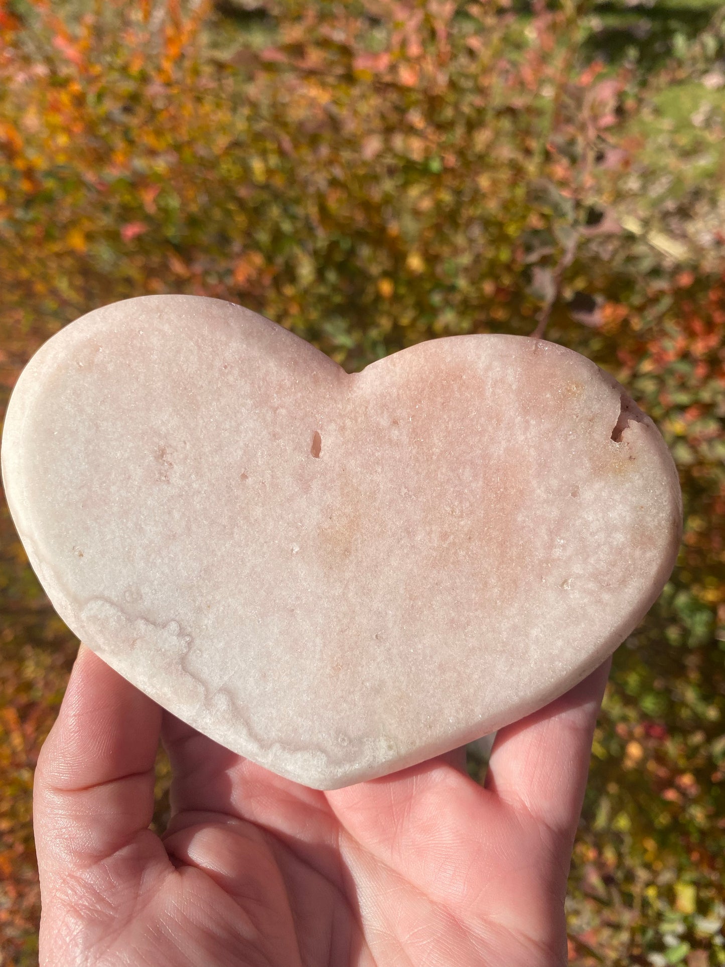 Pink Amethyst Heart