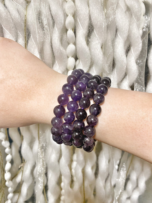 Amethyst Bead bracelet