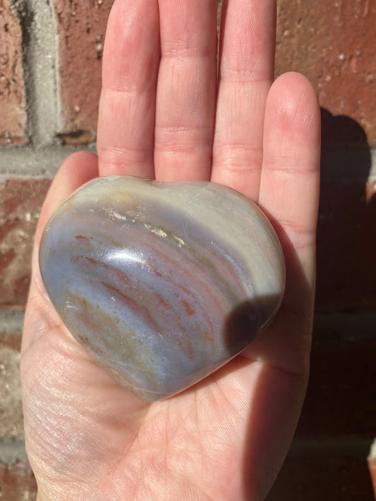 Ocean Jasper Heart