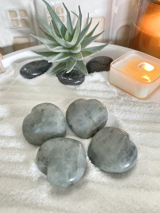 Labradorite Heart (puffy)