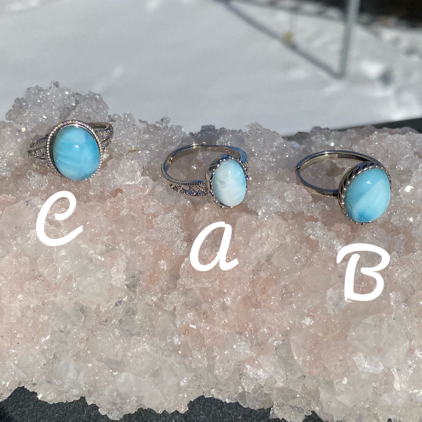 Larimar Ring