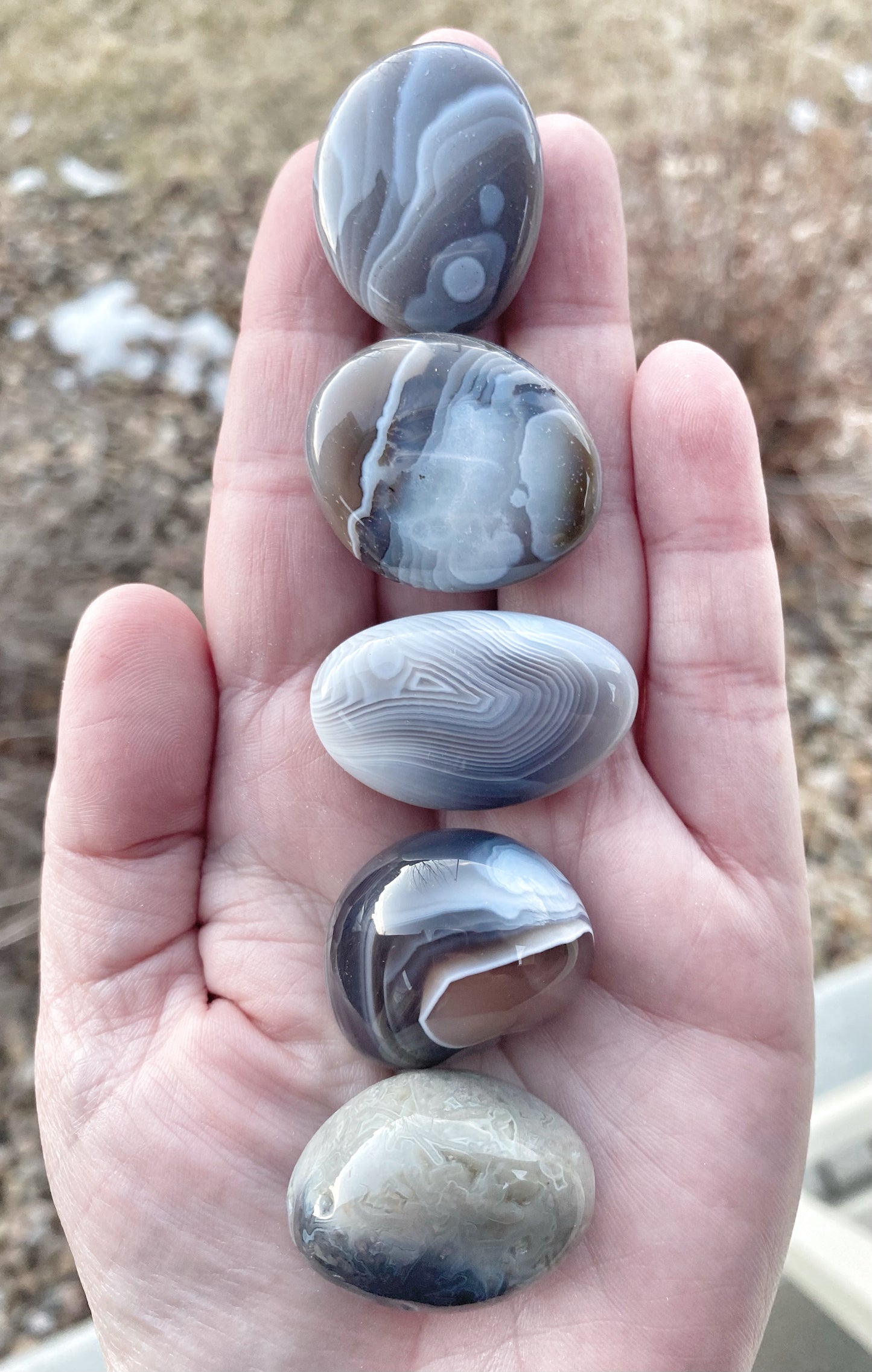 Botswana Agate Tumble