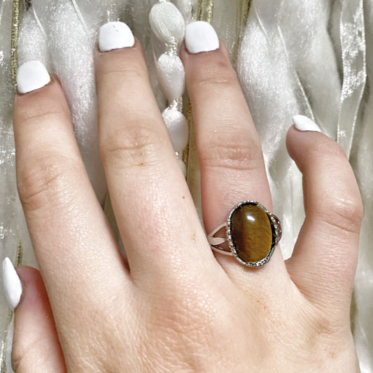 Tigers Eye Ring