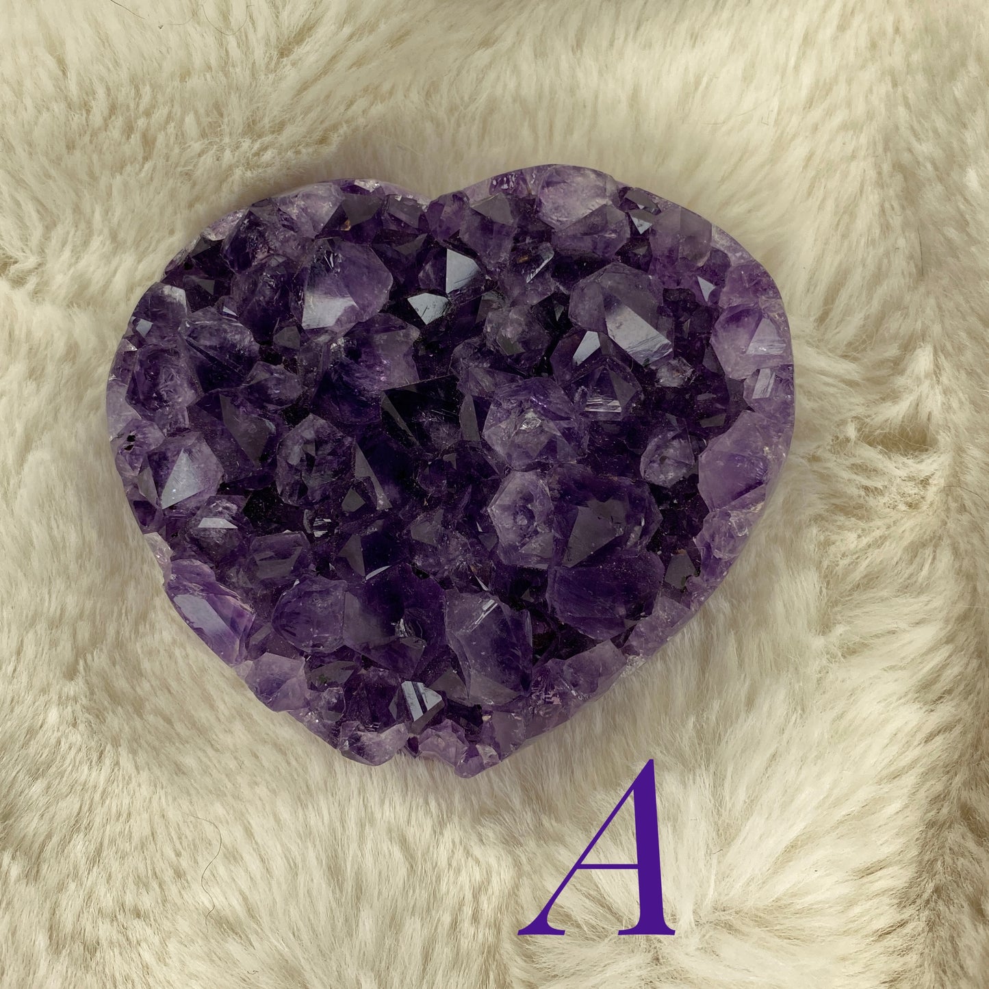 Amethyst Heart