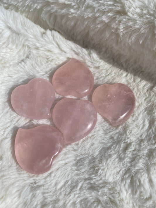 Rose Quartz Mini Carvings