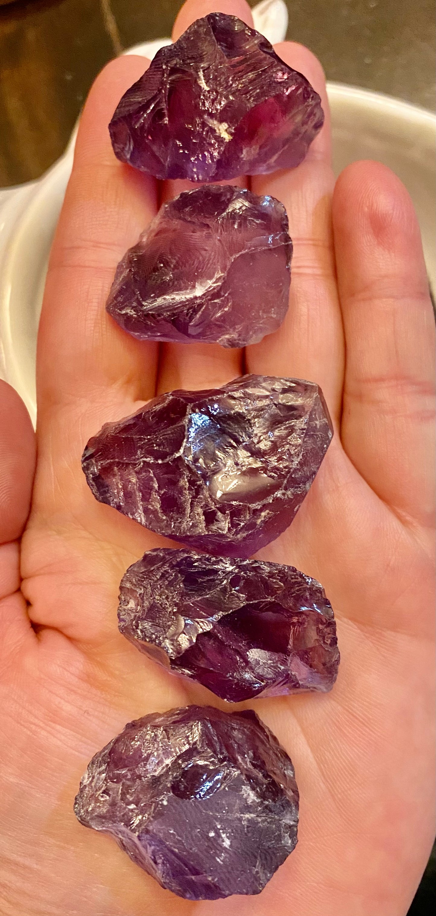 Raw Amethyst Tumble