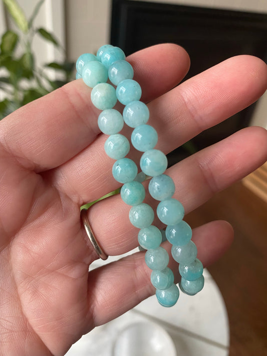 Amazonite Bead Bracelet