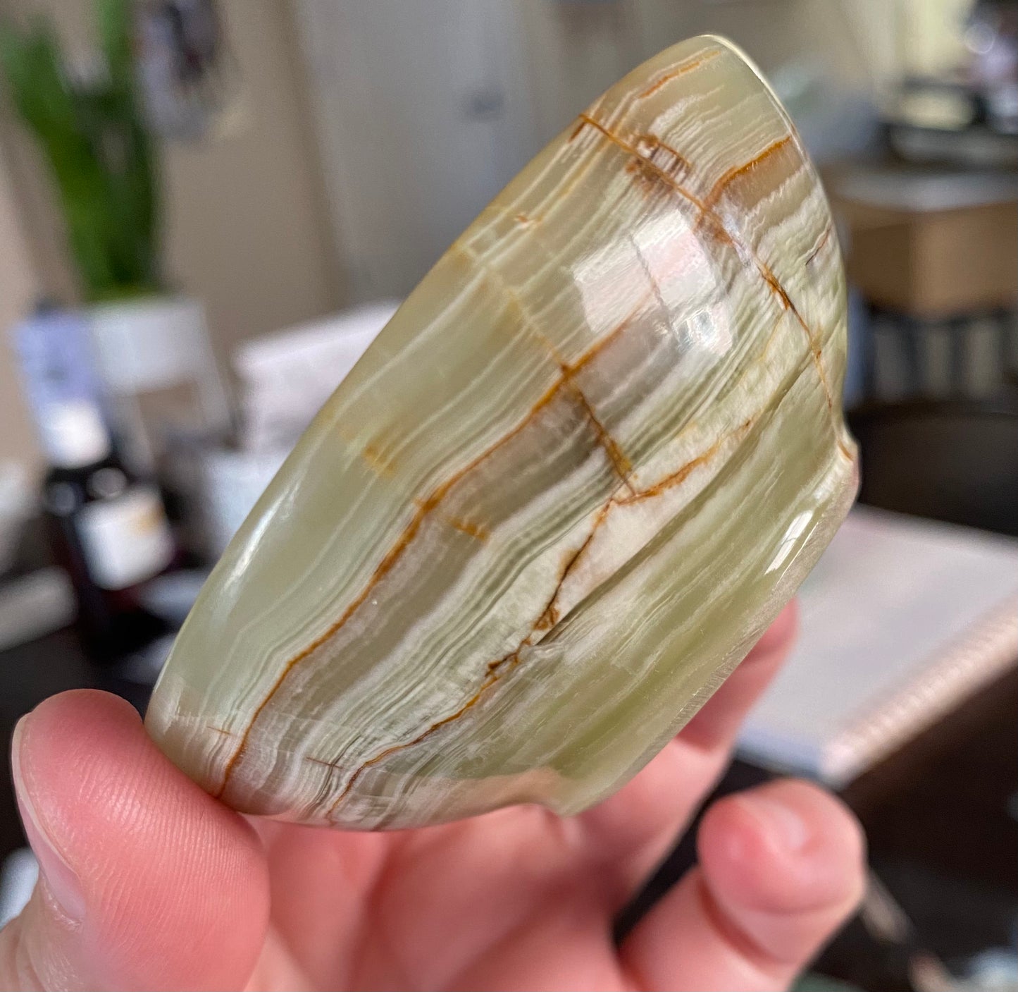 Green Onyx Bowl