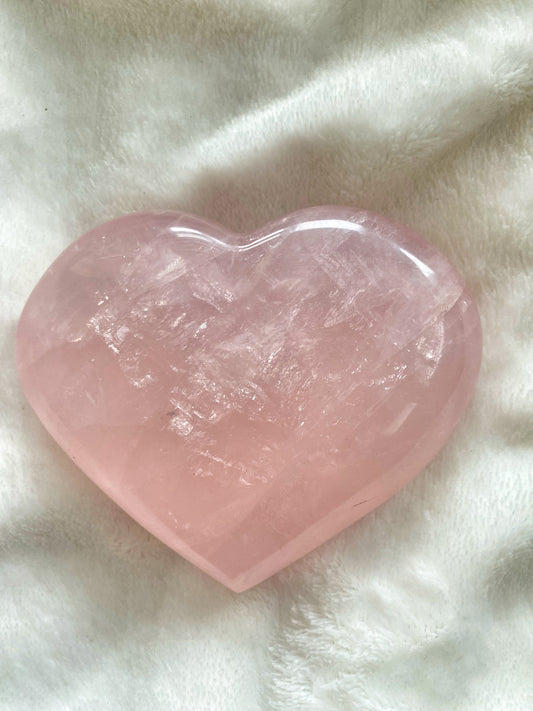 Rose Quartz Heart