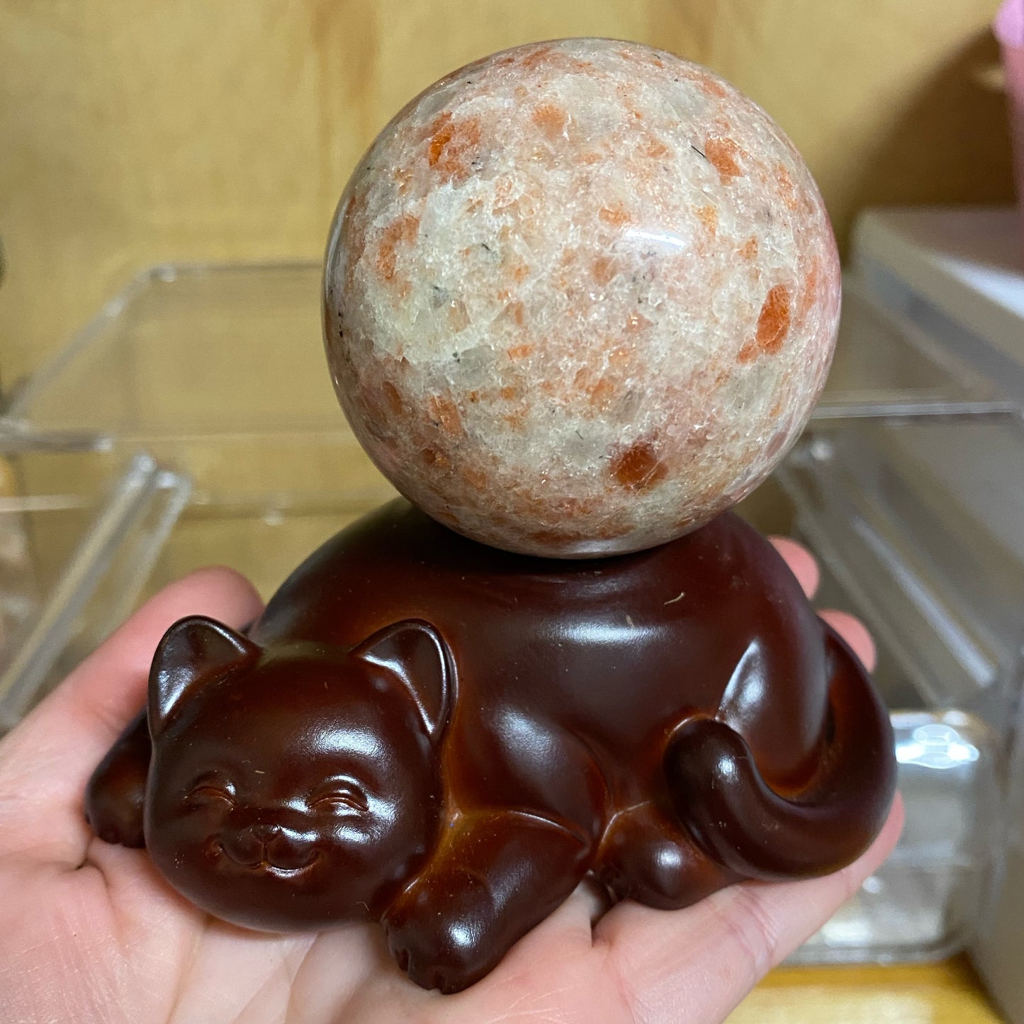 Sleeping Kitty Sphere stand