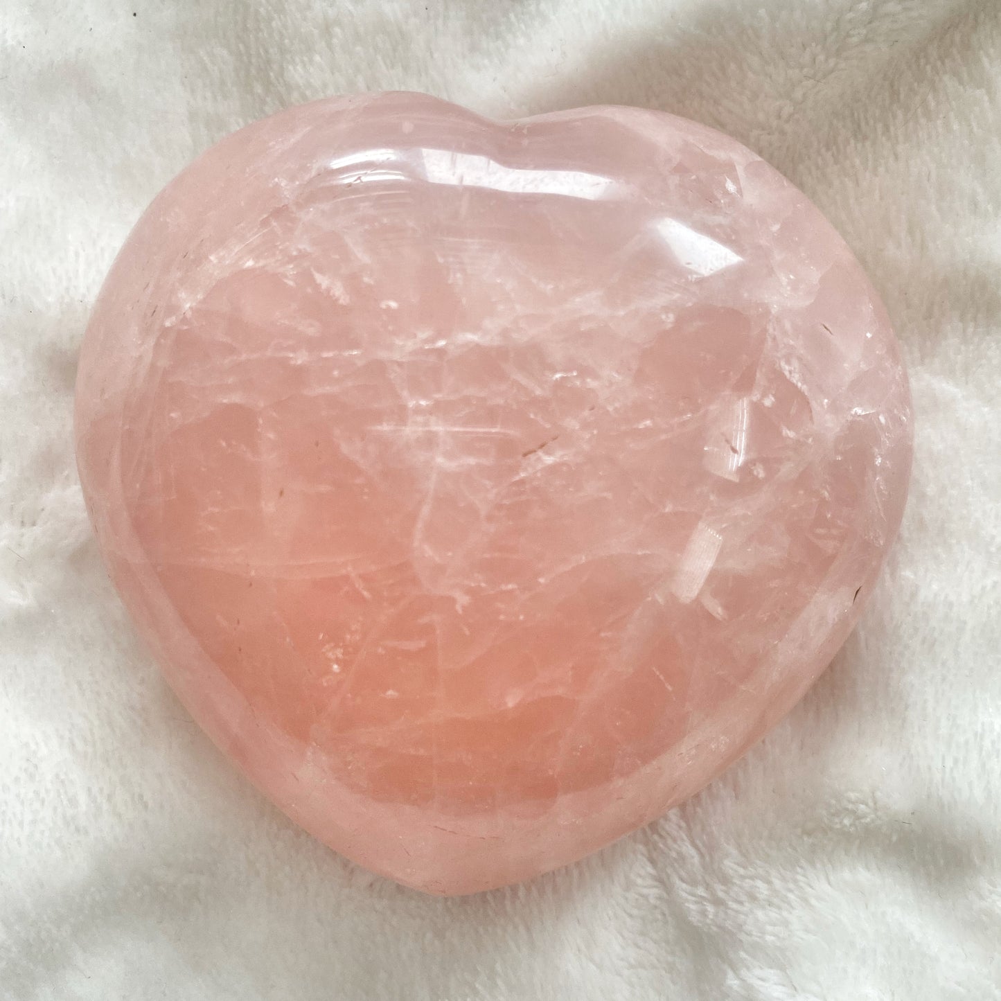 Rose Quartz Heart