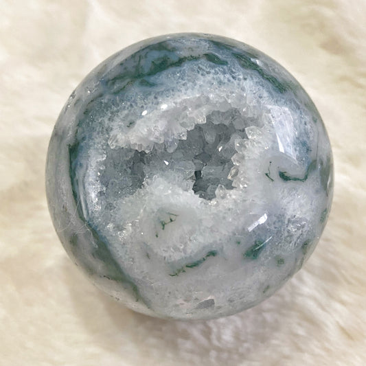 Moss Agate Sphere