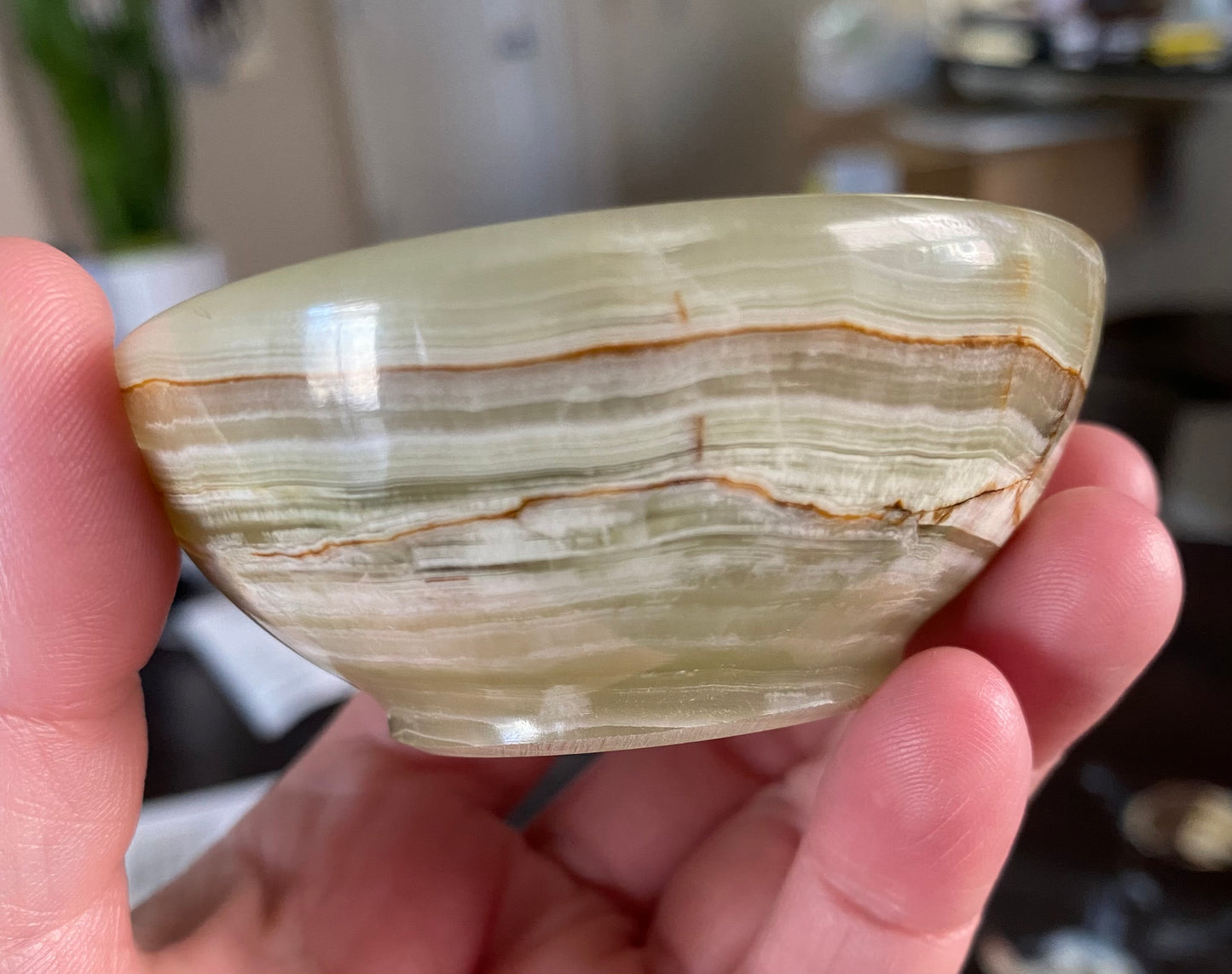 Green Onyx Bowl