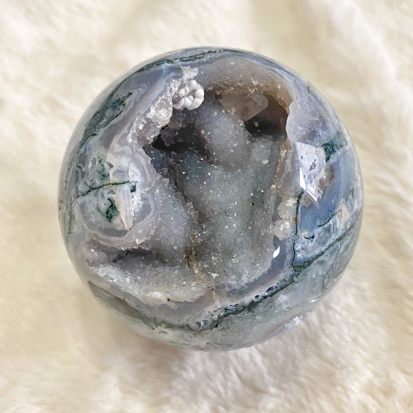 Moss Agate Sphere