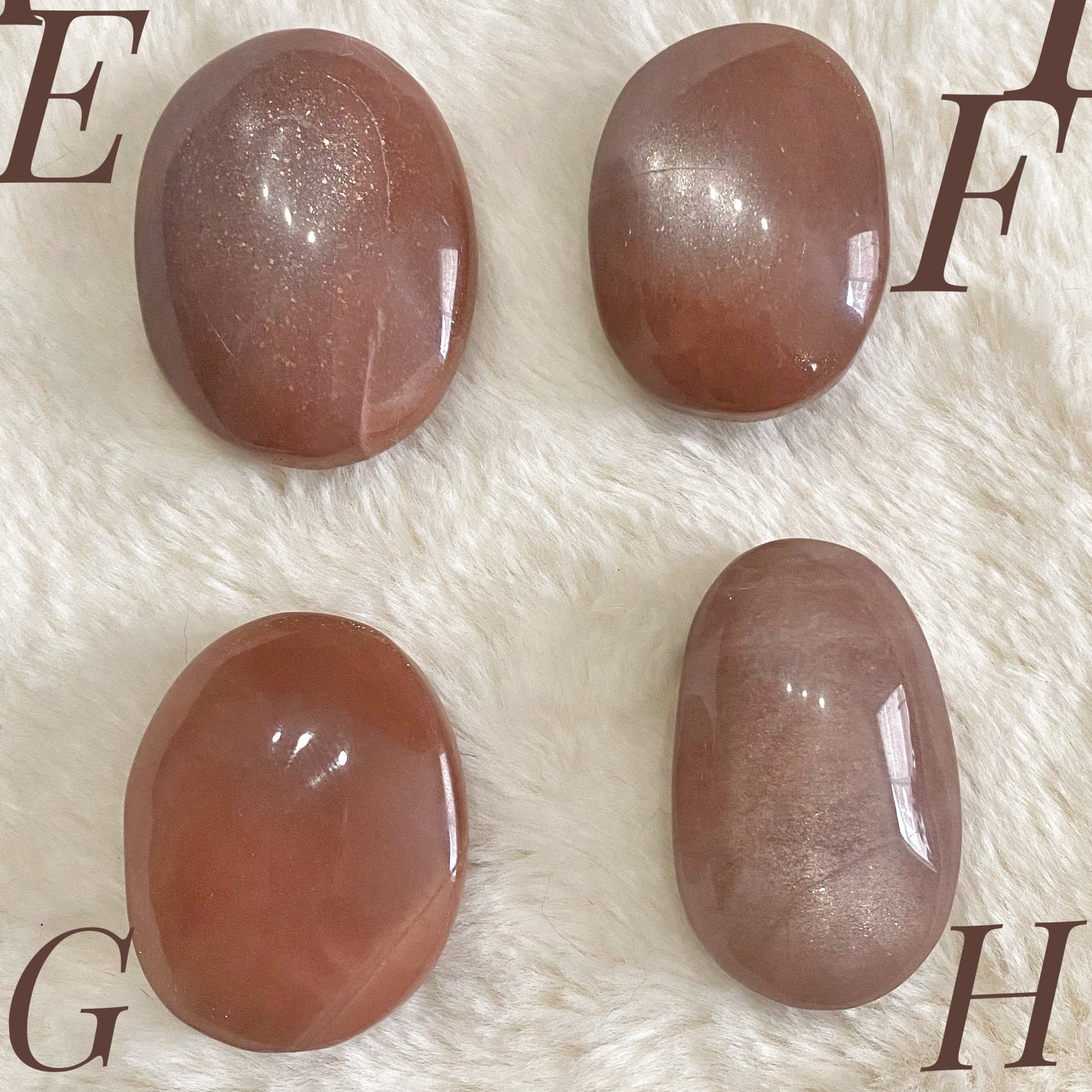 Peach Moonstone Palmstone